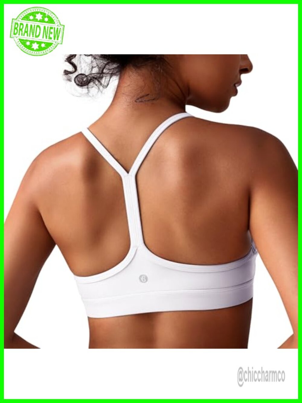 Women's Y-Back Sports Bra Light Support Padded Yoga Lounge